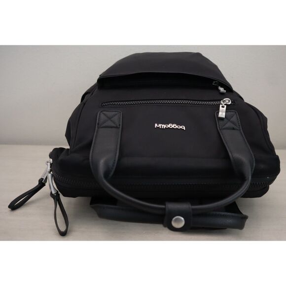 Baggallini Women's O/S Black Soho Padded Laptop Sleeve Work Backpack - Picture 4 of 16